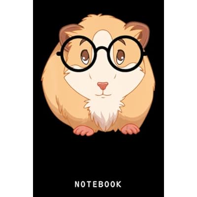 Guinea Pig With Glasses Journal Notebook