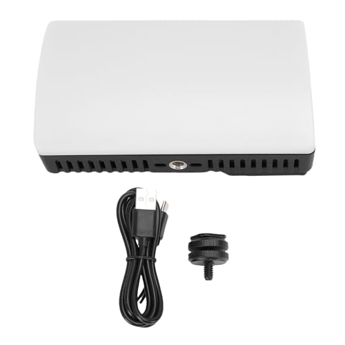 Luz de vídeo RGB portátil Fabater recargable de 15W para iluminación Vlog 6