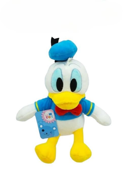 AB TOY WORLD Soft Toy Cartoon Character Donald duck-25cm(Multicolor)