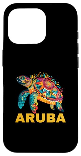 Aruba Souvenir �A���o�̂��y�Y �X�}�z�P�[�X iPhone 16 Pro �p