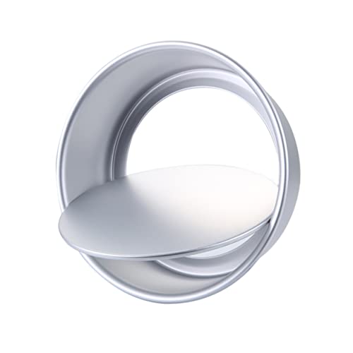 Garneck Non-stick Round Cake Molds Aluminum Family-friendly Thickened Bottom Safe for Hands for Baking