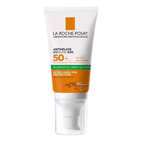 La Roche-Posay Innovation Anthelios UV Mune 400 50+ Oil Control Gel Creme Ultra Long UVA Protection Sans Parfum 50 ml