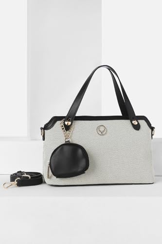 Image of Allen Solly Women's Compact Crossbody Sling Bag | Vegan Leather | Multiple Pockets | Secure Zip Closure | Casual Outings