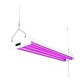 Sunco Lighting 4FT LED Grow Light for Indoor Plants 40W, Full Spectrum, Hanging Suspended Fixture,...