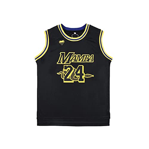 Youth #24 Mamba Jersey Kids #8 Basketball Jersey Hip Hop Clothing For Party Medium #TOP23