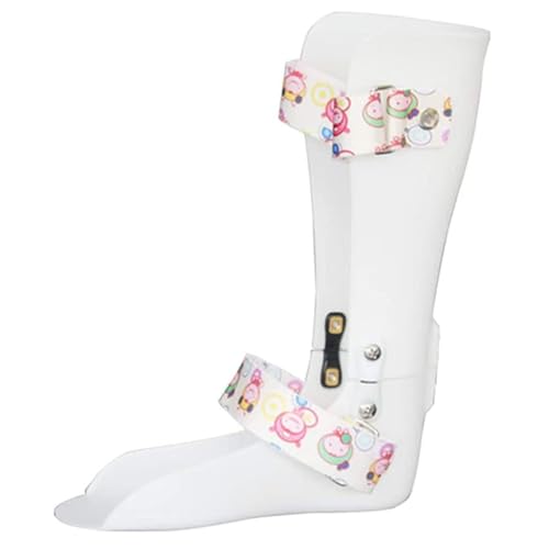 Férula para pie caído AFO para niños, corrector de tobillo ajustable, soporte ortopédico para tobillo y pie para niños pequeños, férula nocturna para mejorar la marcha y aliviar el dolor, derecha, M