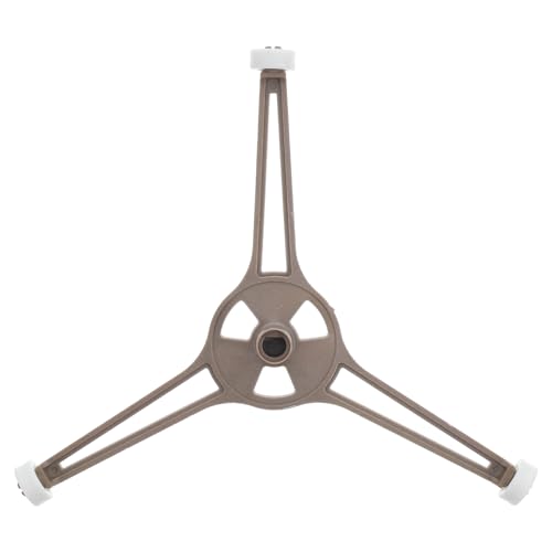Alipis Support pour plateau tournant micro-ondes tourne-disque avec roues tourne-disque à anneau micro-ondes avec support accessoire micro-ondes roulements rotatifs support plateau micro-ondes