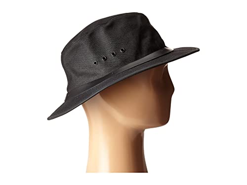 Filson Tin Packer Hat Black Lg #TOP3