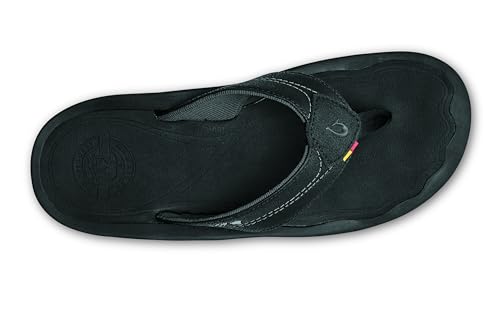 Image of OLUKAI Kipi Men's Beach Sandals, Water Resistant Flip Flops, Quick Dry Material & Arch Support, All-Day Comfort