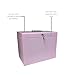 Cathedral Products A4 Steel File Box with Starter Pack of 5 Suspension Files - Pastel Pink