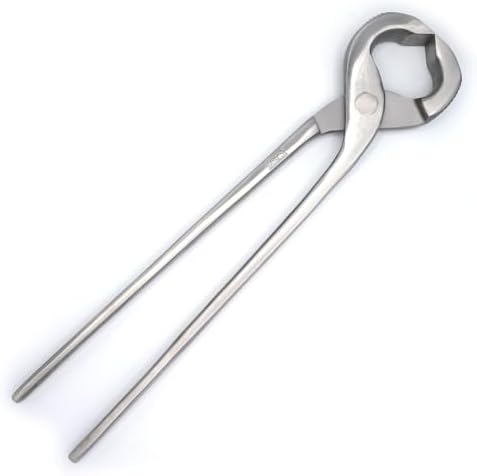 14-Inch Horse Hoof Nipper Trimmer - Stainless Steel Farrier Tool For Hoof Care