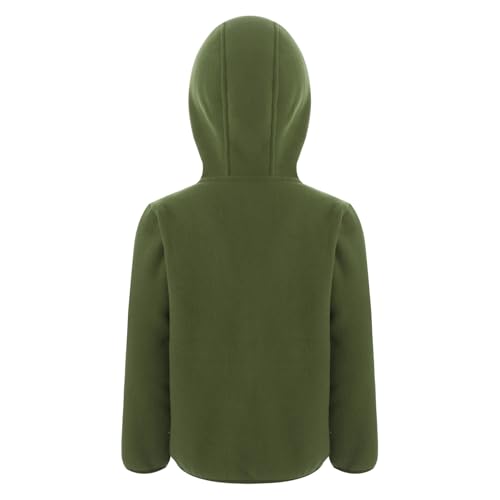 Loyan Fleece Hooded Sweatshirts for Boys Girls Winter Outwear Full Zip Jacket Warm Coat Hoodie3