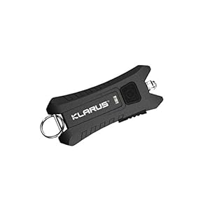 klarus Mi2 Rechargeable LED Keyring Torch, 40 Lumens Small Lightweight Pocket Keychain Flashlight Powered by Bulid-in…