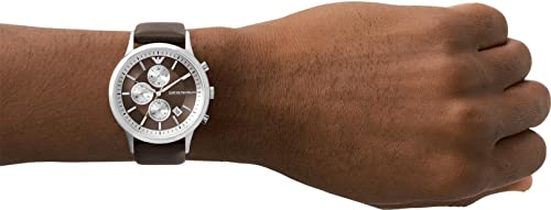 Emporio Armani Herren Quarz-Chronograph Uhr mit Armband AR11490 – Ansicht 5
