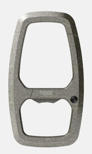 Dual Chamber Carabiner - Stonewashed Titanium