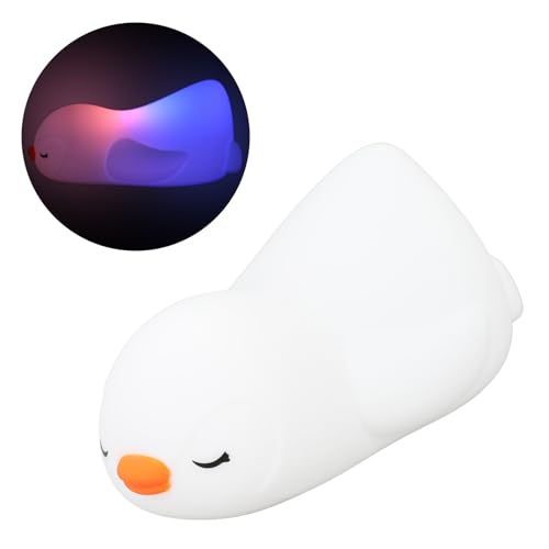 Lámpara de noche LED recargable USB de silicona miniatura 3