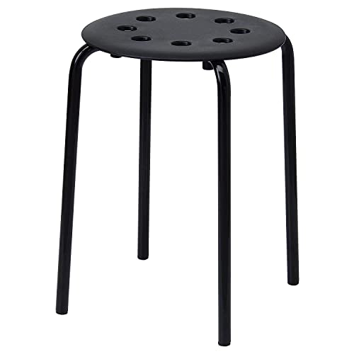 Image of Generic Marius Durable Stool- 45 Cm - By Stockland (Black 45 Cm) - Steel