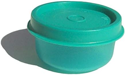 Tupperware Smidget Tiny Treasure Mini Bowl en verde azulado transparente