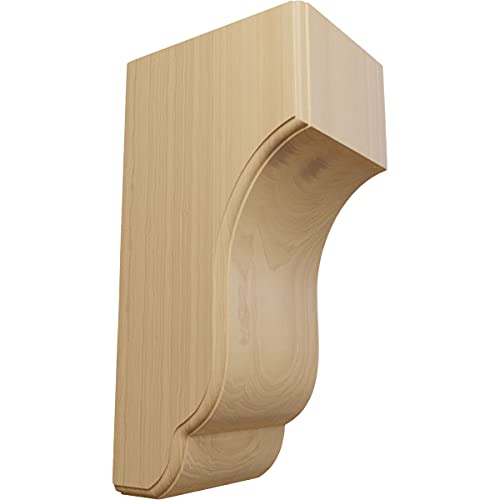 Flash Deals - 70% OFF Ekena Millwork COR05X07X14CPCH Capistrano Mission Wood Corbels, 5 3/4"W x 7"D x 14"H, Cherry