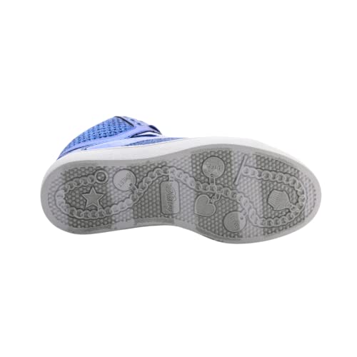 Pastry Youth Pop Tart Glitter High-Top Sneaker, Blue, 2 Little Kids4