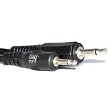 kenable Mono câble 2,5 mm Mâle Vers 3,5 mm Mono Jack Fiche l'audio Cordon 1,5 m [1.5 mètre]