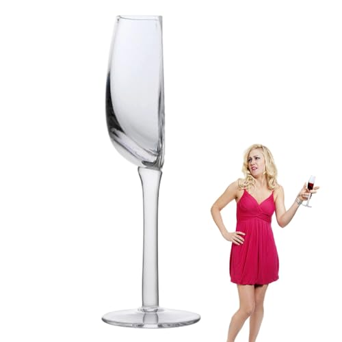 KERALI Copas de vino blanco, copas de vino tinto y blanco sopladas a mano, copa de vino reutilizable de tallo largo, copas de vino blanco con plomo, media copa de vino flexible con tallo para