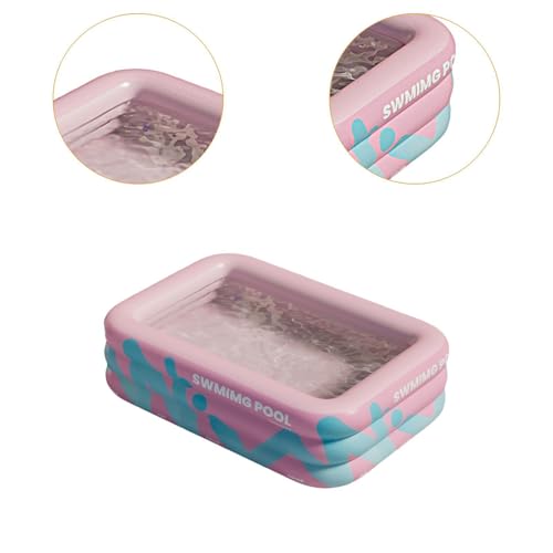 Image of ARTISOUL Inflatable Swimming Pool Paddling Pool for Kids and Adults Lawn Outdoor Pink 1.5M | Home & Garden | Yard, Garden & Outdoor Living | Pools & Spas | Swimming Pools | Inflatable & Kid Pools
