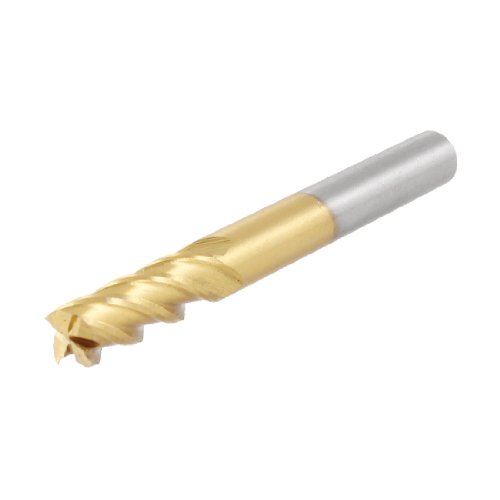 uxcell® Straight Shank Four Flute 5mm Dia Slotting End Mill Router Bit