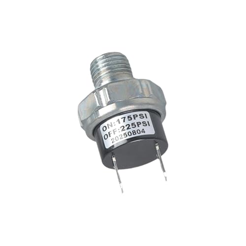 ユニバーサルズエアコンプレッサー圧力スイッチ1/8インチ産業および家庭用コンプレッサーバルブの男性圧力制御