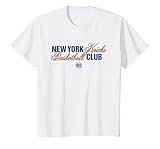 NBA x Jordyn Woods New York Knicks Basketball Club T-Shirt, Youth, White, Medium