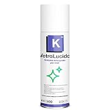 K19 VetroLucido Spray Vetri 500 ml, Detergente per Vetri, Specchi e Superfici Trasparenti, Rimuove Grasso Smog e Sporco, Effetto Antistatico e Idrorepellente, con Velo Protettivo