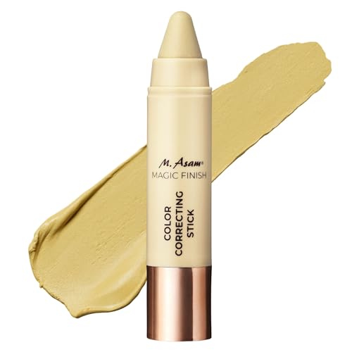 M. Asam MAGIC FINISH Color Correcting Stick Yellow (2g) – Kaschiert dunkle Augenringe & bläuliche Schatten, mit feuchtigkeitsspendendem Hyaluron, cremige Textur, veganer Korrekturstift