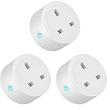 ✔ CONTROL DE VOZ REMOTO INTELIGENTE: Compatible con Amazon Alexa, Google Home e IFTTT, puede controlar sus electrodomésticos a través de enchufes inteligentes simplemente emitiendo comandos de voz a Amazon alexa, Google Assistant o IFTTT. Ya sea que lo necesite o no, puede ayudarlo a encender o apagar las luces. Solo habla, hará lo que dices.