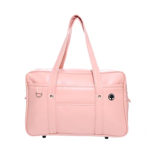 Sac bandoulière JK rose pour les cours et sorties Y2K