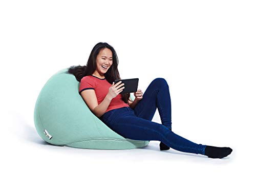 Yogibo Pod X Small Bean Bag For Teens, Adults, Plush, Soft, Single Beanbag Chair, Measures 3'X3', Mint #TOP26