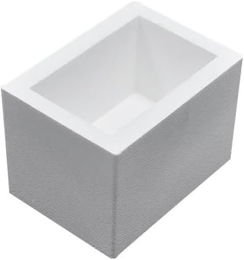 130x96x91 High Purity Quartz Crucible Groove Mold for Jewelry Metal Smelting and Refining