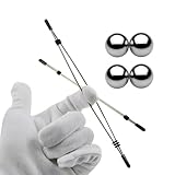 Nippelklemme für Frauen Nipple Clamps Sexy Lange Nippelklemmen für Männer Extra Stark 2er Set mit Kugelförmige Brustwarzenklemmen 4er Set Erotische Nippel Brustwarzen Klemmen Nippelschmuck für Frauen