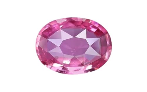 Saphir rose 9,25 carats pierre précieuse naturelle Gulabi Pukhraj non chauffée A2