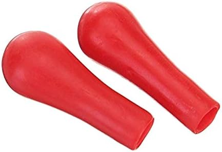 FOTN New 20pcs Latex Rubber Cap Dropper Pipette Cap Bulbs Laboratory Supplies Red