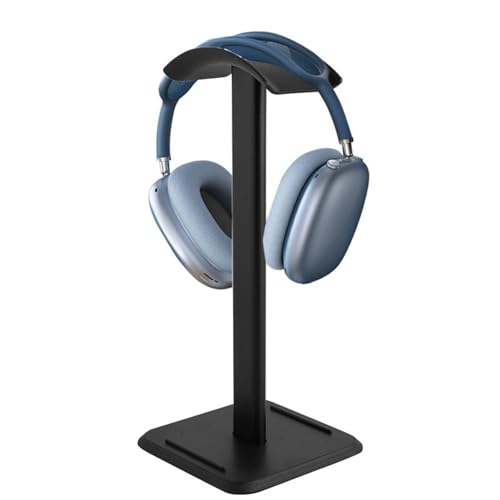 Ziyonix Soporte Universal para Auriculares, Percha para Auriculares de Escritorio, Soporte de Cascos de Juego, Accesorios de Cascos (Negro)