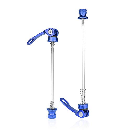 Espeto de liberação rápida, Andoer Eixo de bicicleta de liberação rápida espeto dianteiro traseiro d