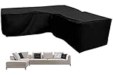 ? [? Leicht zu reinigen] Um diese Gartenmöbelabdeckung zu reinigen, müssen Sie lediglich die Abdeckung vom Sofa oder Stuhl entfernen und mit Wasser abspritzen, bis der gesamte Schmutz verschwunden ist, und die Abdeckung dann in der Sonne auslegen bis es vollständig trocken ist