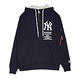 [アルファ インダストリーズ] パーカー ジッパーパーカー メンズ CTX31921AE00 L 01.ニューヨークヤンキース [並行輸入品]
