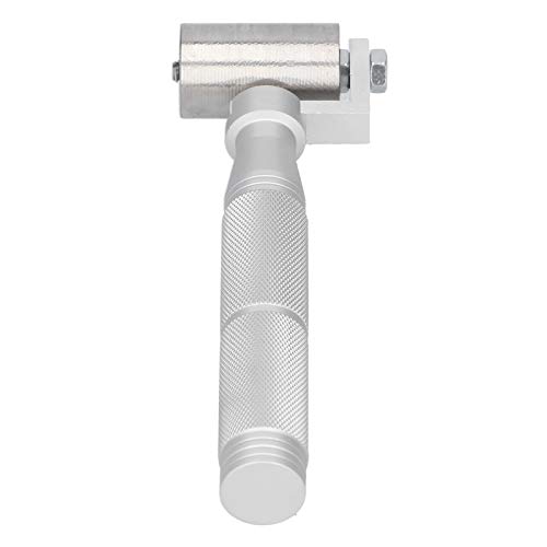 Rullo a Pressione in Acciaio Inossidabile, Cuscinetto a Due Vie, Design Non Slip, Resistente all'usura, Resistente Alla Ruggine, 40 Mm, con Superficie della Consistenza, Rullo a Pressione in