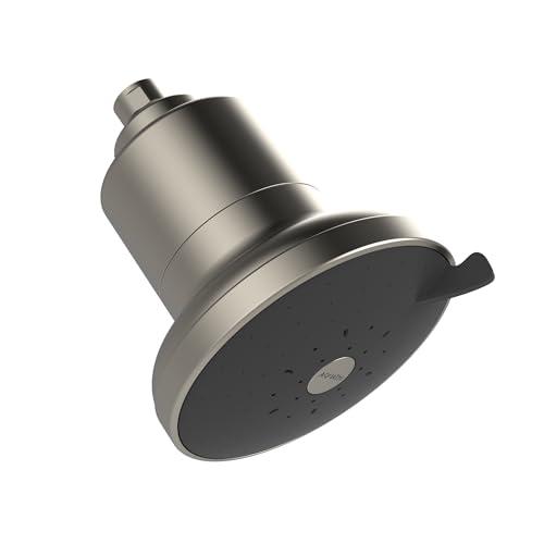 Image of AquaTru Shower - Advanced Shower Filter Removes Impurities from Hard Water to Support Healthy Skin, Scalp, Hair, Reduce Breakage, and Enhance Your Beauty and Self-Care Routine (Brushed Nickel)
