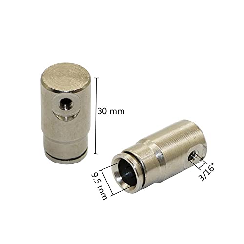 Trou de buse fileté 3/16" raccord de pulvérisation sans fuite 3/8" - 5