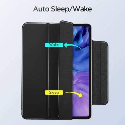 Image of ProElite for iPad Pro 11 Inch M4 /M5 2024 /2025 5th /6th Gen Case, iPad Pro 11 M4 /M5 2024 /2025 Folio Case, Convenient Magnetic Attachment, 2-Way Stand, Full Pencil 2 Support, Auto Sleep Wake, Lavender
