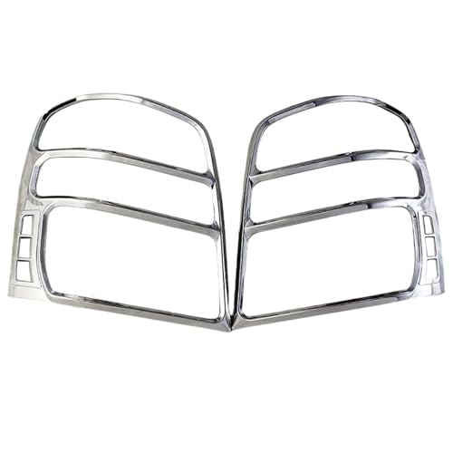 Quadro della lampada antinebbia posteriore dell'au Copertura for fanale posteriore in ABS cromato argento, adatta for Toyota Kluger Highlander 1998-2005 Custodia in ABS della luce antinebbia