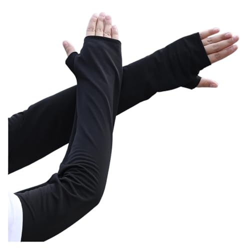 Manches amples effet glacé anti-UV pour garder vos bras au frais pendant le sport