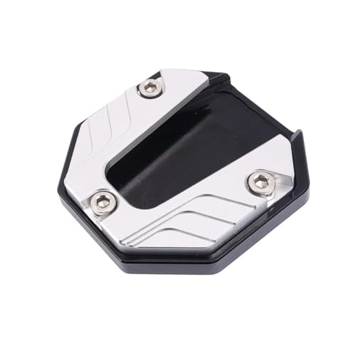 Extension de béquille de moto plaque de support élargie pour base de stationnement stable